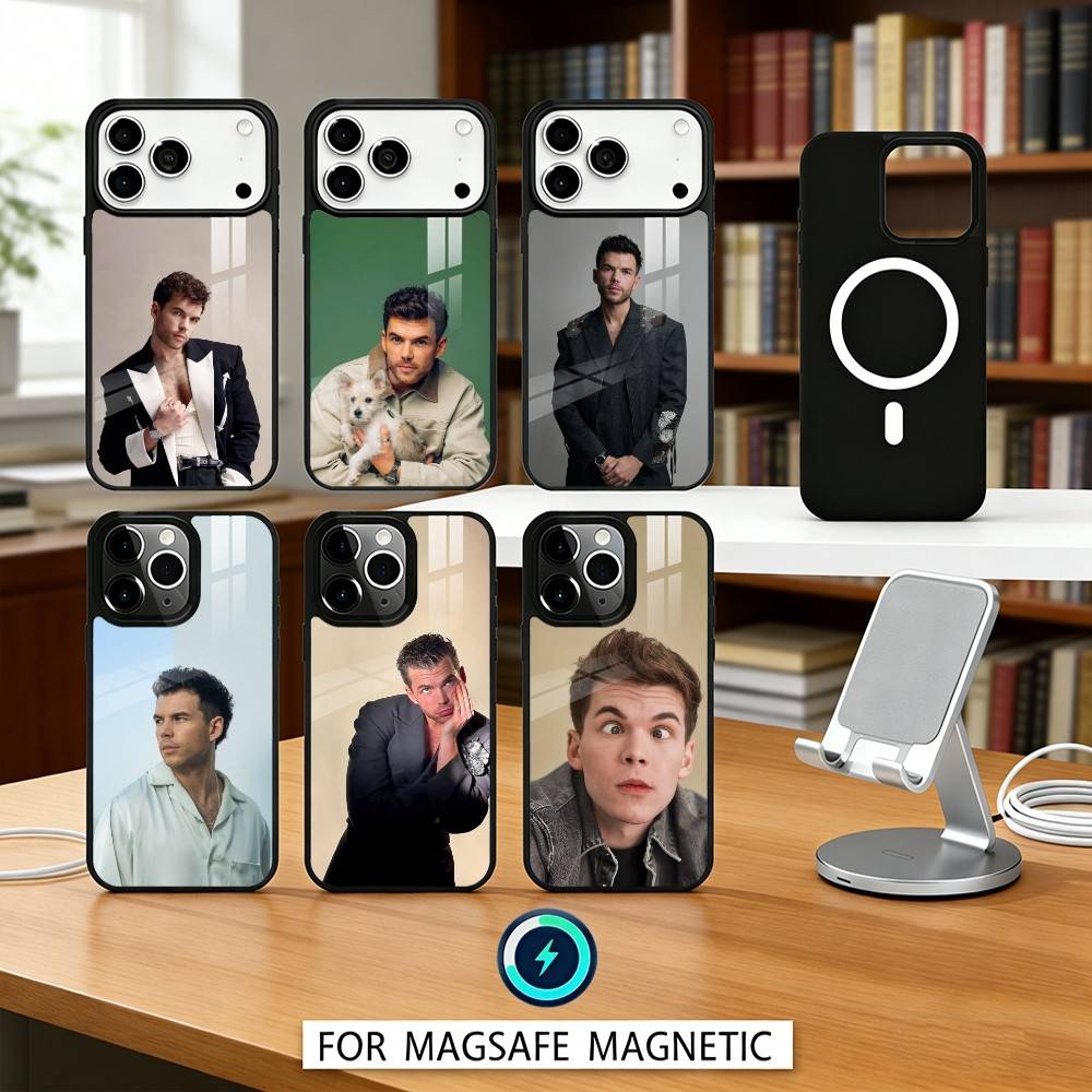 Actor L-Luke Newton Phone Case For iPhone 17,16,15,14,13,12,Pro,Max For Magsafe Magnetic Wireless Charging