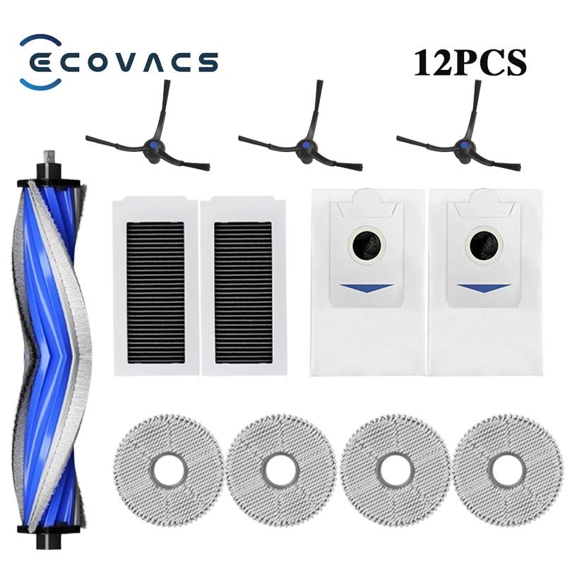 Ecovacs X5 OMNI / X5 PRO OMNI Robot Vaccum Replacement Parts Dust Bag Main Side Brush Filter Mop Accessories