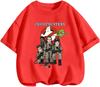 Cute Printed T Shirt Ghostbusters Trendy Cartoon Style Breathable Fabric Casual Tops For Kids 3 14 Years Old