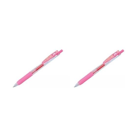 Zebra Sarasa Clip Gel Ballpoint Pen, 0.7mm, Pink, JJB15-P