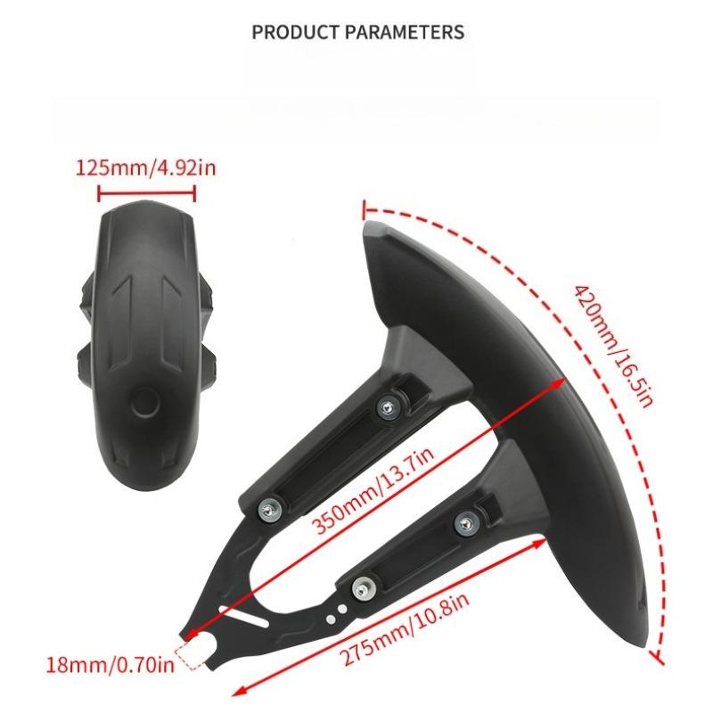 Motorcycle Modified Mudguard Universal, Rear Wheel Mudguard Tile