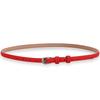 Casual Business Waist Belt Luxury Design Thin Waistband Trendy Suede Leather Belt  For Women