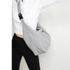 Lazy Wind Large Capacity Nylon Dumpling Bag Female Simple College Students Class Bag Fashion Brand Crossbody Bag