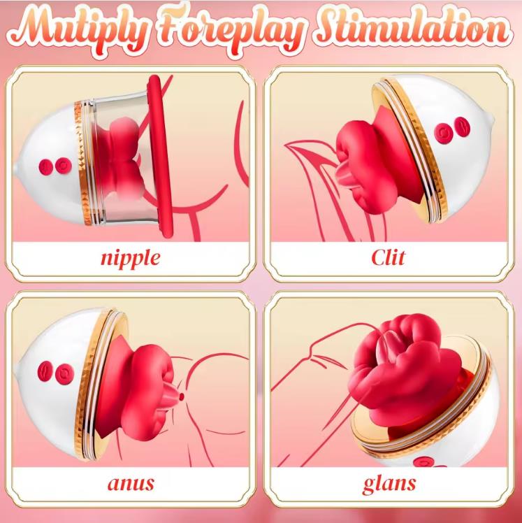 Detachable Pacifier Adult Toy Clitoral Nipple Stimulator Massager Female Couple Sex Toy for Intimate Pleasure
