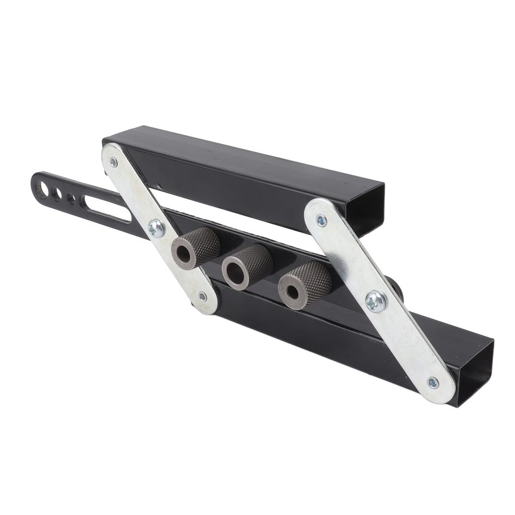 Hole Punch Locator Self Centering Doweling Jig Adjustable Drilling Guide Template DIY Woodworking Tool Kit