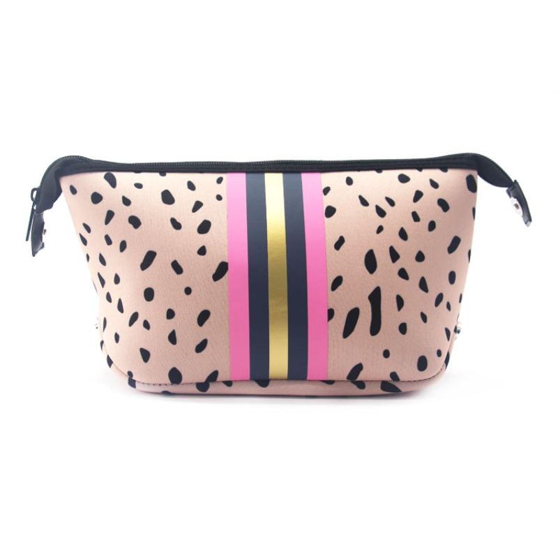 Bella borsa da donna borsa portaoggetti da donna portatile borsa da toilette materiale per immersioni borsa per cosmetici impermeabile