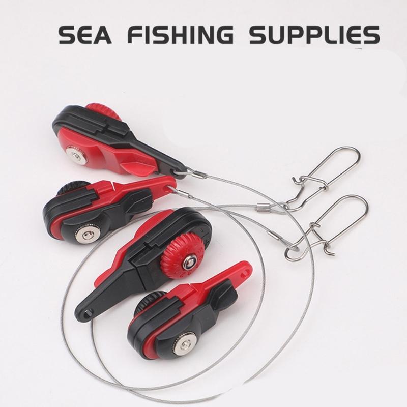 Fishing Gear Accessories Heavy Duty Line Release Clip Heavy Tension Clips for Planer Board Downrigger Trolling Fishing