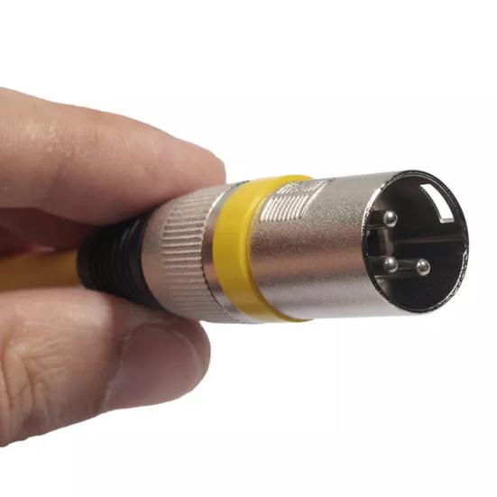 Audio Cable Shielded Anti-interference 100/180cm 3Pin XLR Male to Female Microphone AUX Cord for Mixer