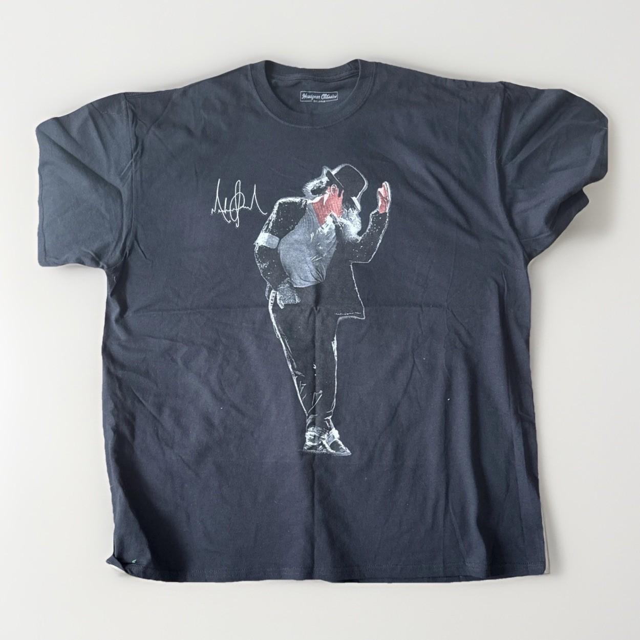 Michael Jackson T-Shirt Mens Size 2XL Black, Headgear Classic King of Pop New S