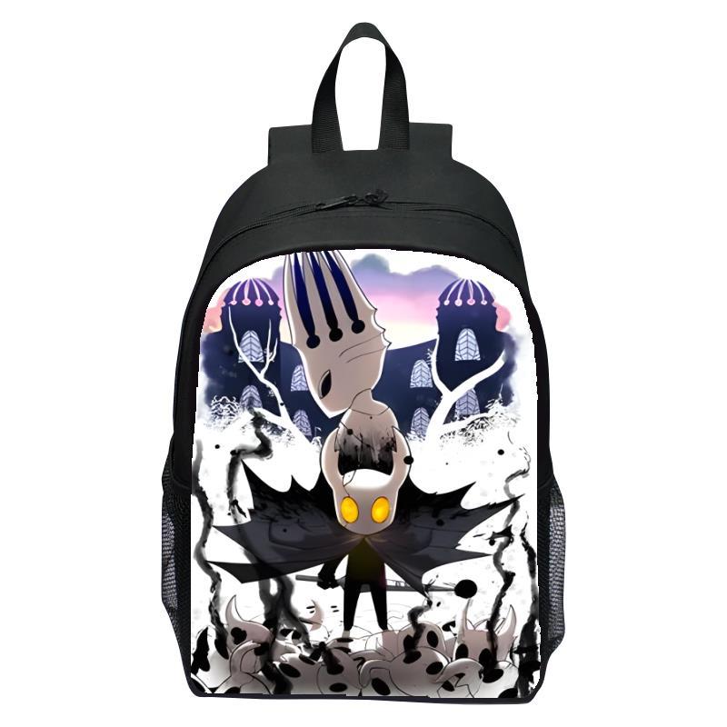 Zaino per bambini da 16 pollici Hollow Knight zaino per scuola elementare Hollow Knight per ragazzi e ragazze zaini