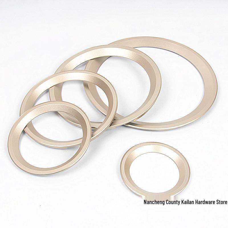 Decorative Plastic Speaker Grille Ring for 3  to 8  Speakers (Horn Style, Holeless)