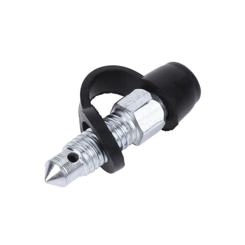 1-5PCS Car Motorcycle Brake Caliper Bleed Screw Nipple Portable Auto Brake Caliper Bleed Exhaust Screw Nipple Easy Operation