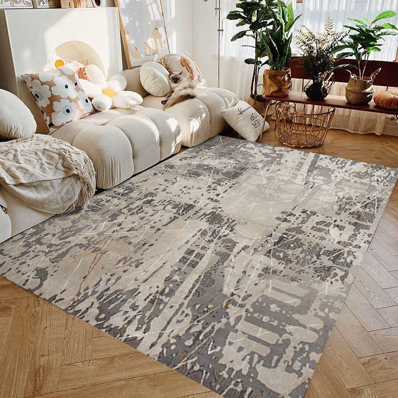 Modern Luxury Abstract Printed Carpet Living Room Sofa Coffee Table Mat Bedroom Bedside Blanket Anti Slip And Dirt Resistant