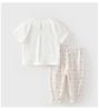 Infant Long-Sleeve T-Shirt & Leggings 2-Piece Set - Summer Outfit for Kids