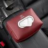 5 Colors Leather Car SeatBack Armrest Box Tissue Storage Bag Interior Practical Decoration Styling Accessories