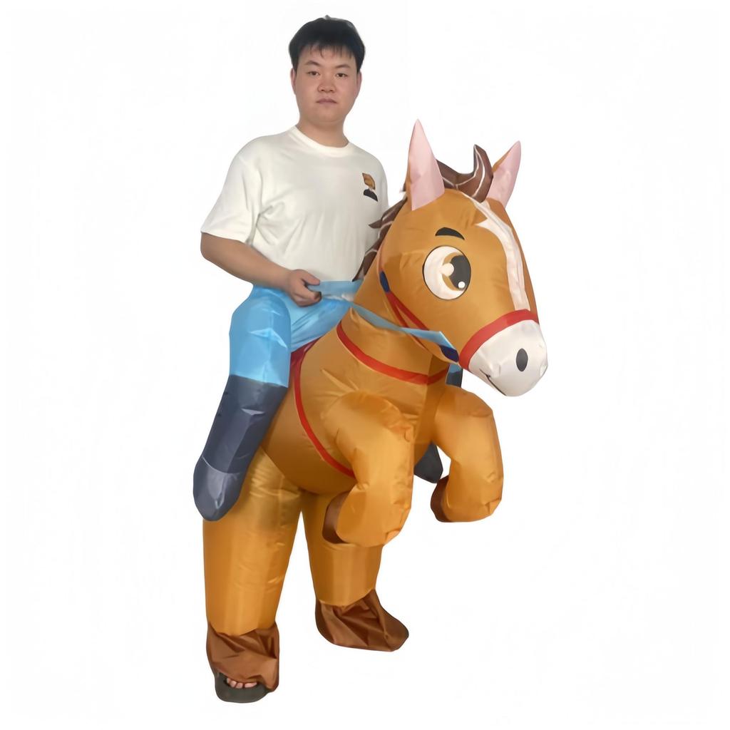 Inflatable Zebra Jazz Horse Costume - New Arrival Performance & Makeup Prop