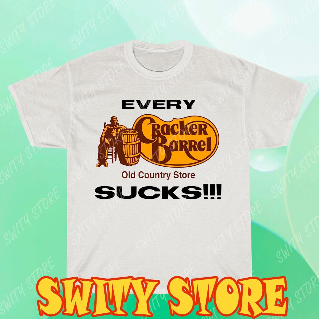 Cracker Barrel Restaurant Logo T-Shirt Logo T-shirt XXL