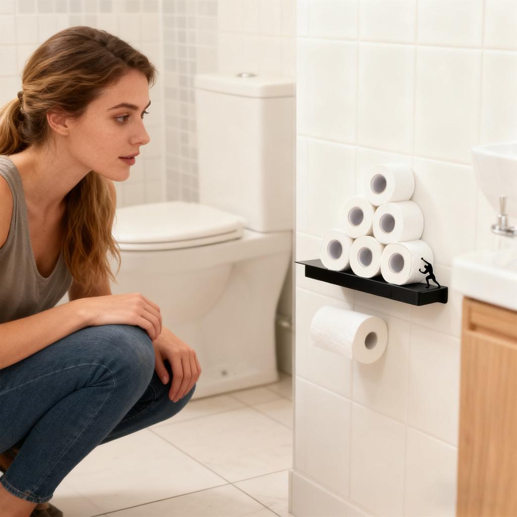 Wall Mounted Design, Saving Bathroom Space