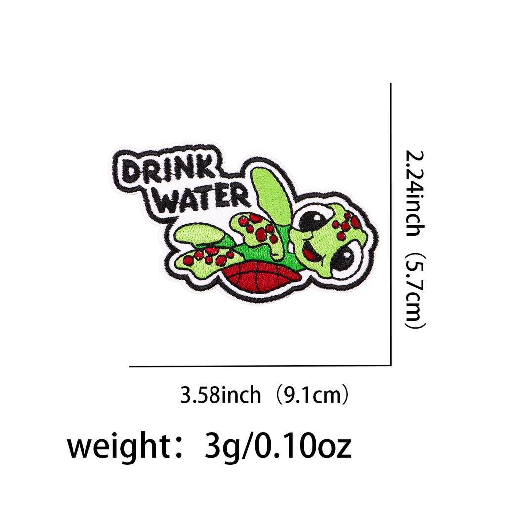 Cute Stitch Patches On Clothes Cartoon Black Cat Embroidered Patches Dogs Badges Iron On Patch DIY Clothing Accessories