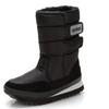 Men's Snow Boots Platform Mid-Calf Lined Waterproof Snow Boots Warm