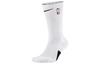 Nike NBA Elite Crew Socks Unisex 1 Pack White Couple's SX7587-100
