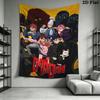 Dandadan ANIME Arazzo da Parete Appeso Estetico Coperta in Tessuto Stampato Arazzi Decorativi per Camera da Letto Soggiorno Arredamento per la Casa