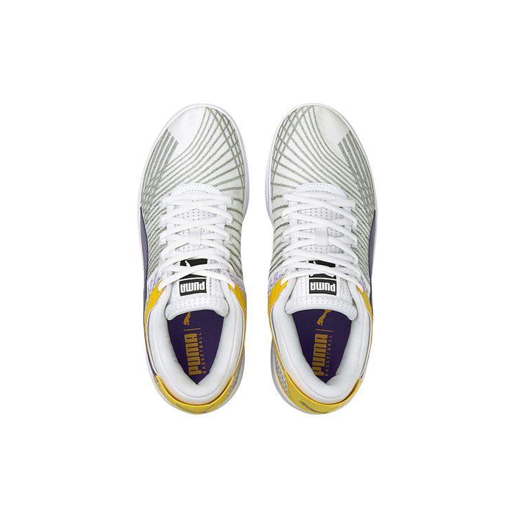 Puma Clyde All-Pro Coast 2 Coast - Lakers Unisex Sneakers White Prism-Violet 195124-02