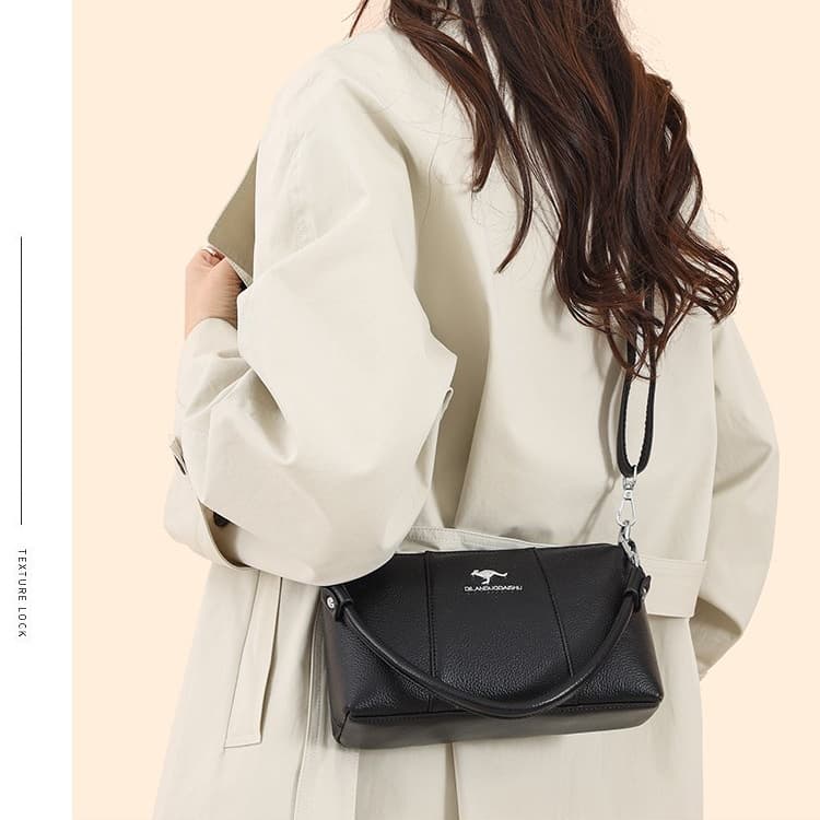Lychee-Muster leichte Luxus-Umhängetasche Damen-Schultertasche