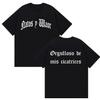 Rapper NATOS WAOR Tour 2025 Merch Graphic T Shirts Unisex Street Punk Hip Hop Short Sleeve Tshirt Unisex Retro Style Clothing Tees