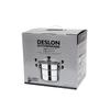 Deslon 28cm doppelwandiger Dampfgarer aus Edelstahl