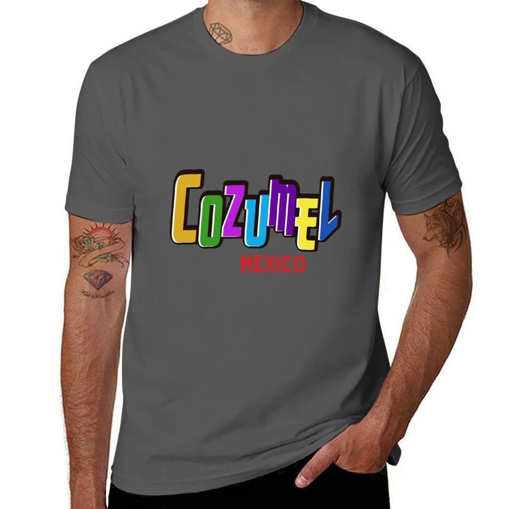 Cozumel MexicoDiving TShirt Big and Tall Crew Neck Tee