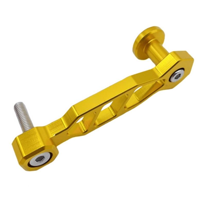 

Folding Bike Chain Catcher Aluminum Alloys Rear Derailleur Chain Tensioners Chain Drop Prevention Device Enduring золотий