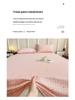 Coarse Cotton Bed Sheet: Student Dormitory Single/Double Linen 3-Piece Set
