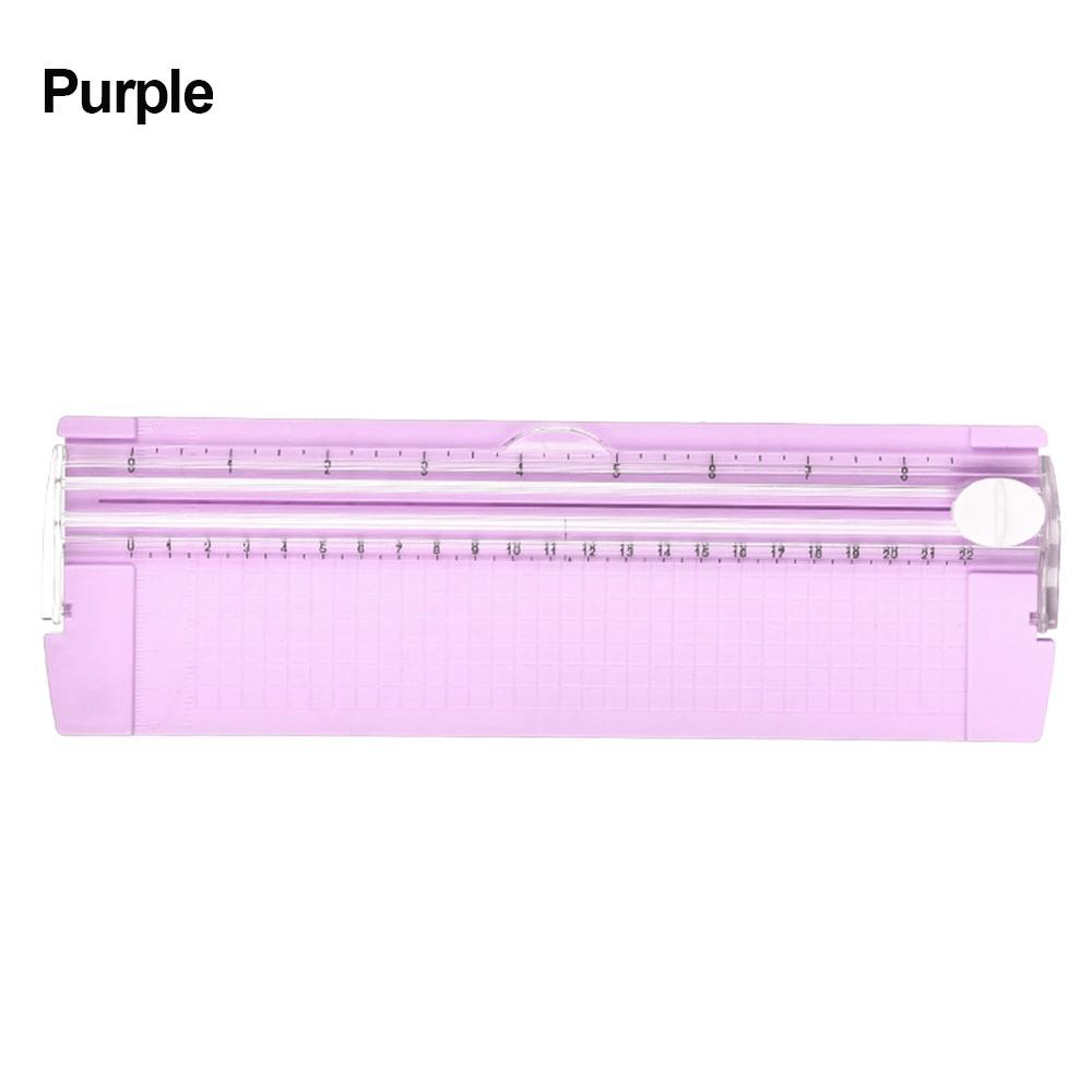 1Pcs Plastic Paper Trimmer A4 Paper Cutting Machine Durable Paper Slide Cutter  Home Crafts Tool