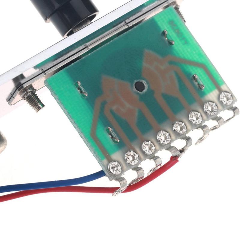 Vintage Carved Wired Loaded Guitar Control Plate Harness Switch Knobs for JB  Bass Replacement Parts, Silver Color