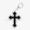 Religione Icona Ortodossa di Gesù Portachiavi Cristiano Dio Croce Portachiavi Ciondolo Portachiavi Portachiavi per Borsa Ciondolo Accessori Regalo