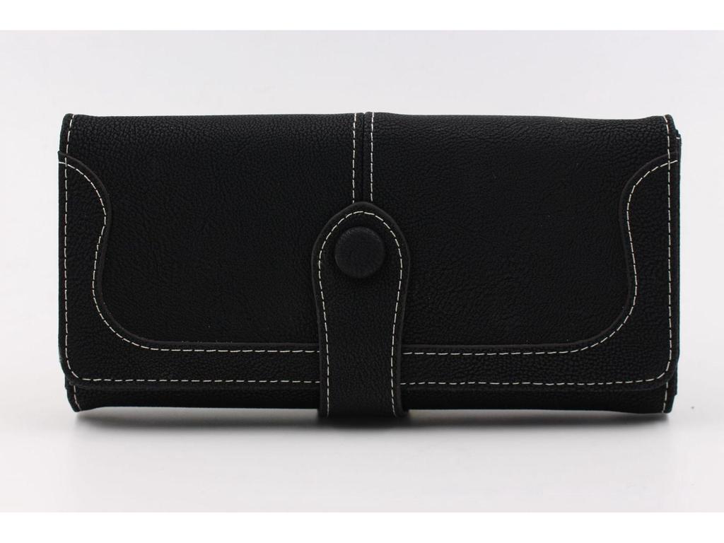 Women's Retro Large Capacity Multi-Card Slot Folding Clutch Wallet