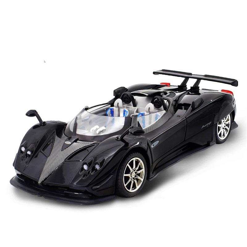 1/32 Pagani Zonda HP Barchetta Alloy Concept Sports Car Model Diecast Metal Racing Super Car Vehicle Model Sound Light Kids Gift