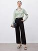 2025 Women's Striped Long-Sleeve Single-Breasted Casual Fashion Shirt