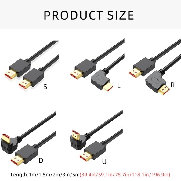 HDMI2.0 Cable 4K@60Hz 18Gbps Gold Plateds for Computer TV Projectors Gaming Devices