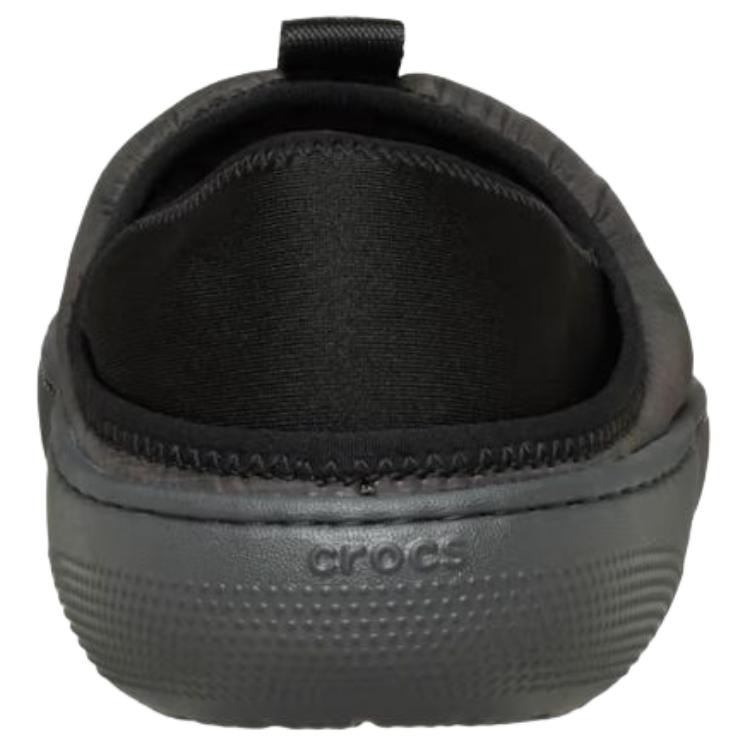 Crocs Classic Puff Moc Versatile Comfortable Low-Top Casual Shoes Unisex Sneakers Black 212435-001