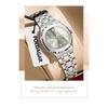 POEDAGAR Square Woman Watch Date Week Waterproof Luminous Ladies Watch Stainless Steel Quartz Fashion Watches Gift