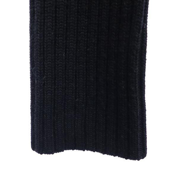 Y's 100% Wool Long Sleeve Turtleneck Sweater 2 Black Knit Women Used