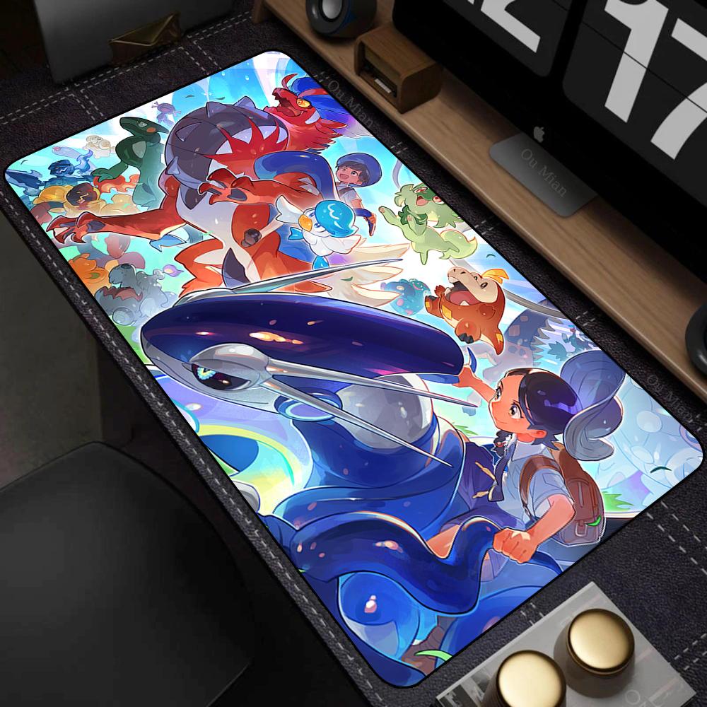 Mouse Pad Gamer XXL Mouse Mat Ppokemon Desk Mats Table of Office Carpet Gamer Natural Rubber Mice Pad Lockrand Mousepad xcm