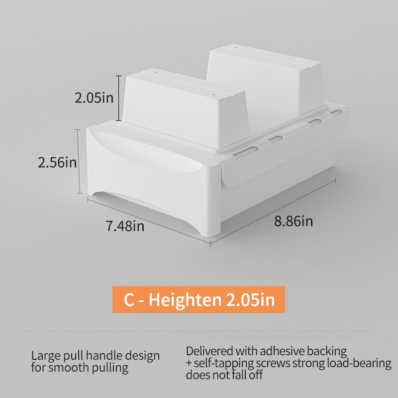 Small Under Desk Storage Cabinet with Mobile Pedestal, Hidden Drawer and Cable Management for Efficient Workspace Setup