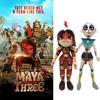 Maya And The Three Plush Toy Soft And Cute Chiapa Warrior Stuffed Doll Toy