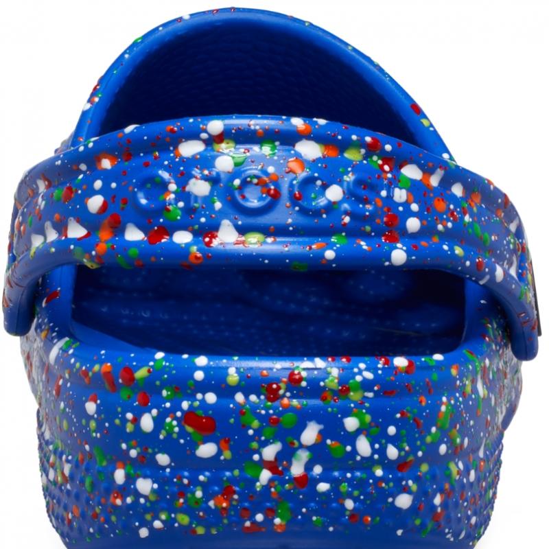 Crocs Classic Paint Splatter Clog Toddler 211169 4kz