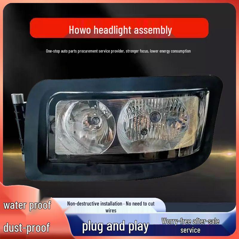 Howo TX & Shacman G7/C7H/C5H Truck Headlight Assembly