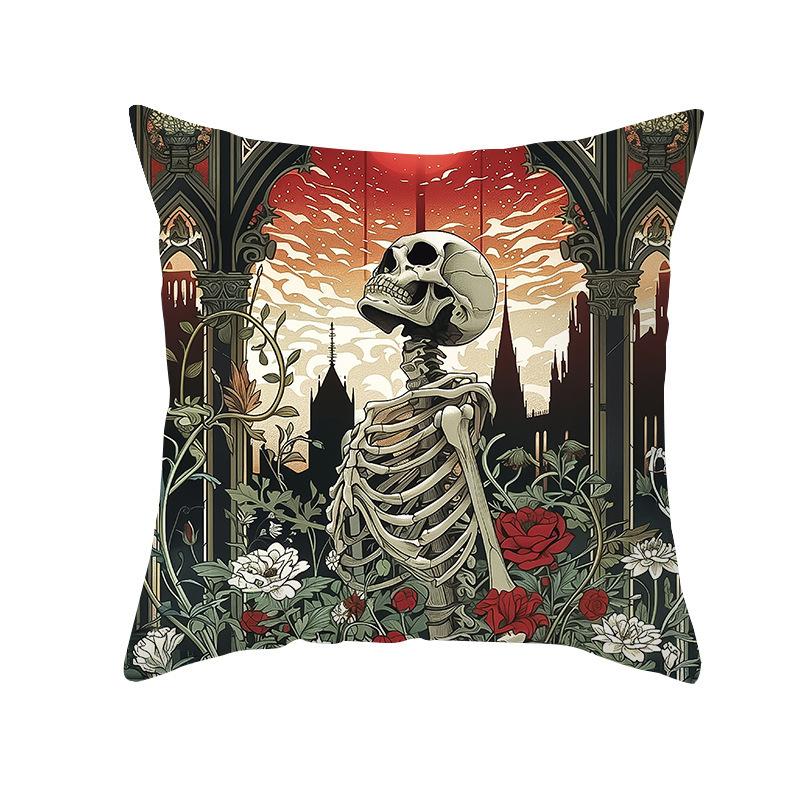 New Pillow Cover Halloween Undead Series Home Sofa Decoration Cushion Cover Bedroom Pillow Cover Cushion Cover