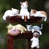 Car Ornament Lightweight Mini Cat Figurine Computer Monitor Office Desk Decoration Car Dashboard Accessories